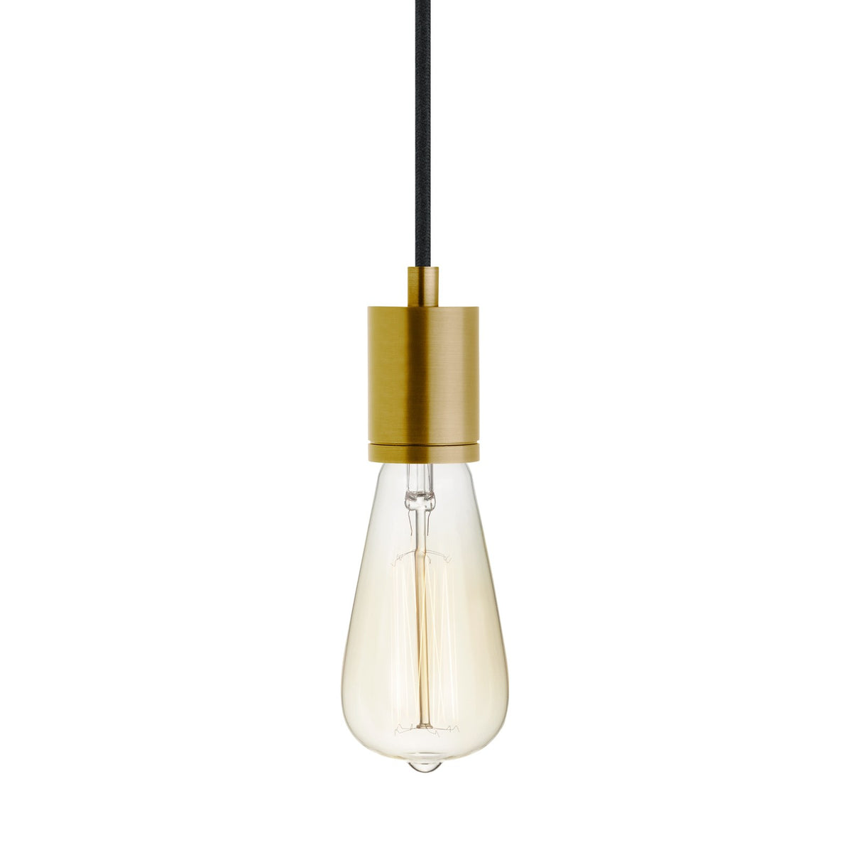 Visual Comfort SoCo in Natural Brass, on a white background 19