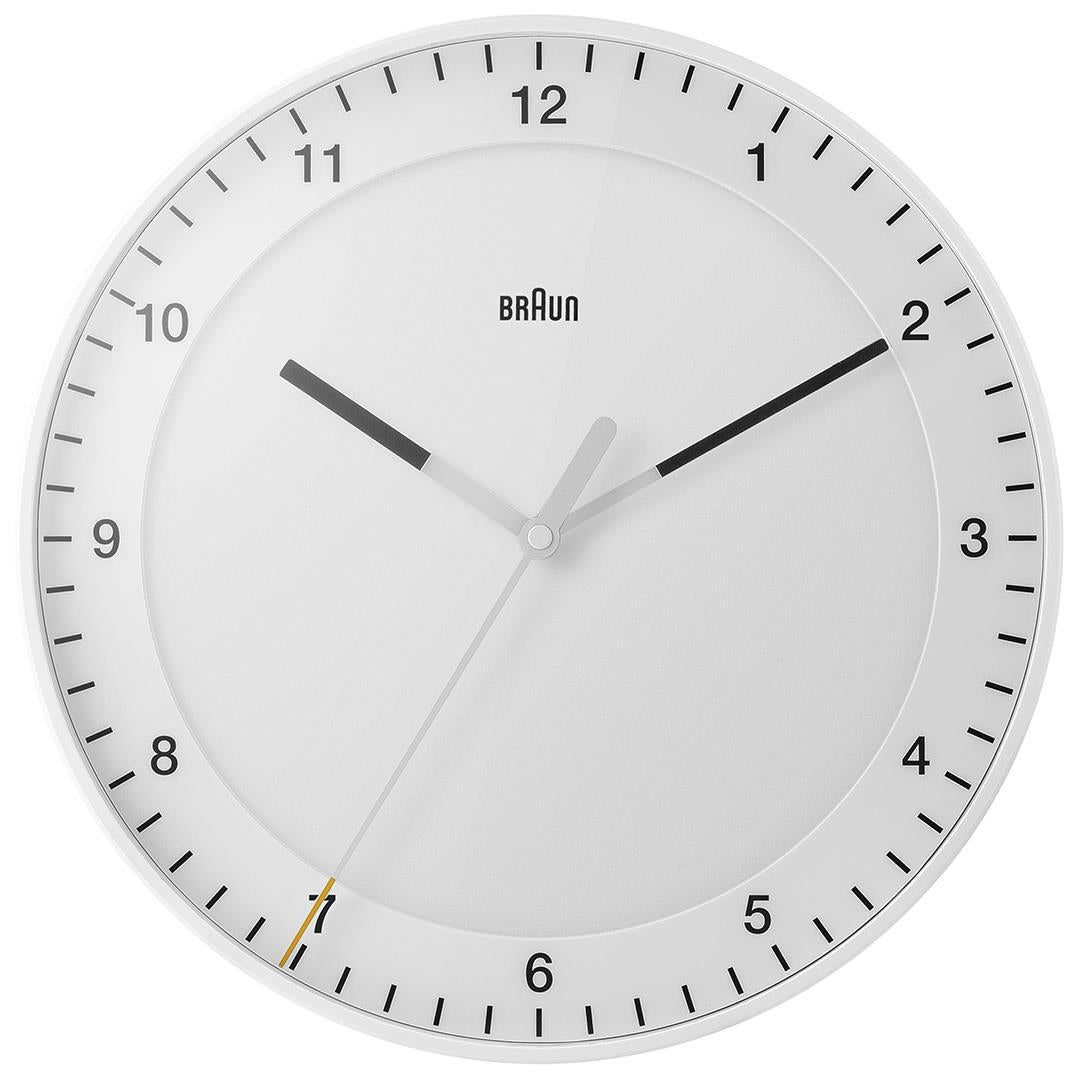 Braun BC17 Large Wall Clock, White (photo 7 of 16)