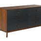 Nova Domus Dali Mid-Century Grey and Walnut Dresser