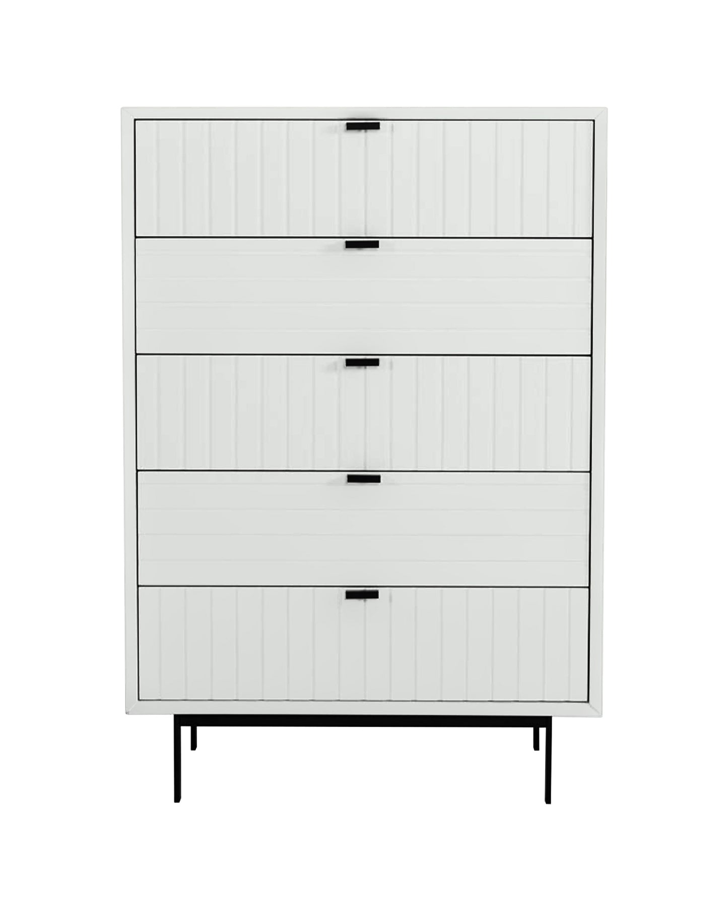 Nova Domus Valencia Contemporary White Chest