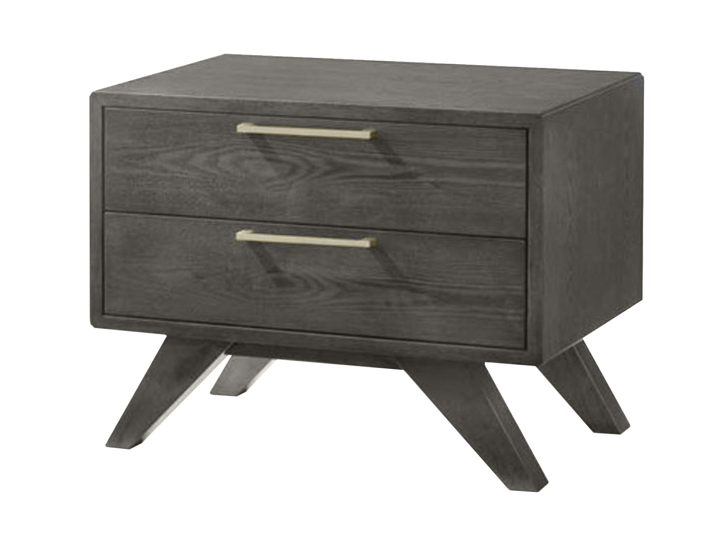 Nova Domus Soria Modern Grey Wash Nightstand