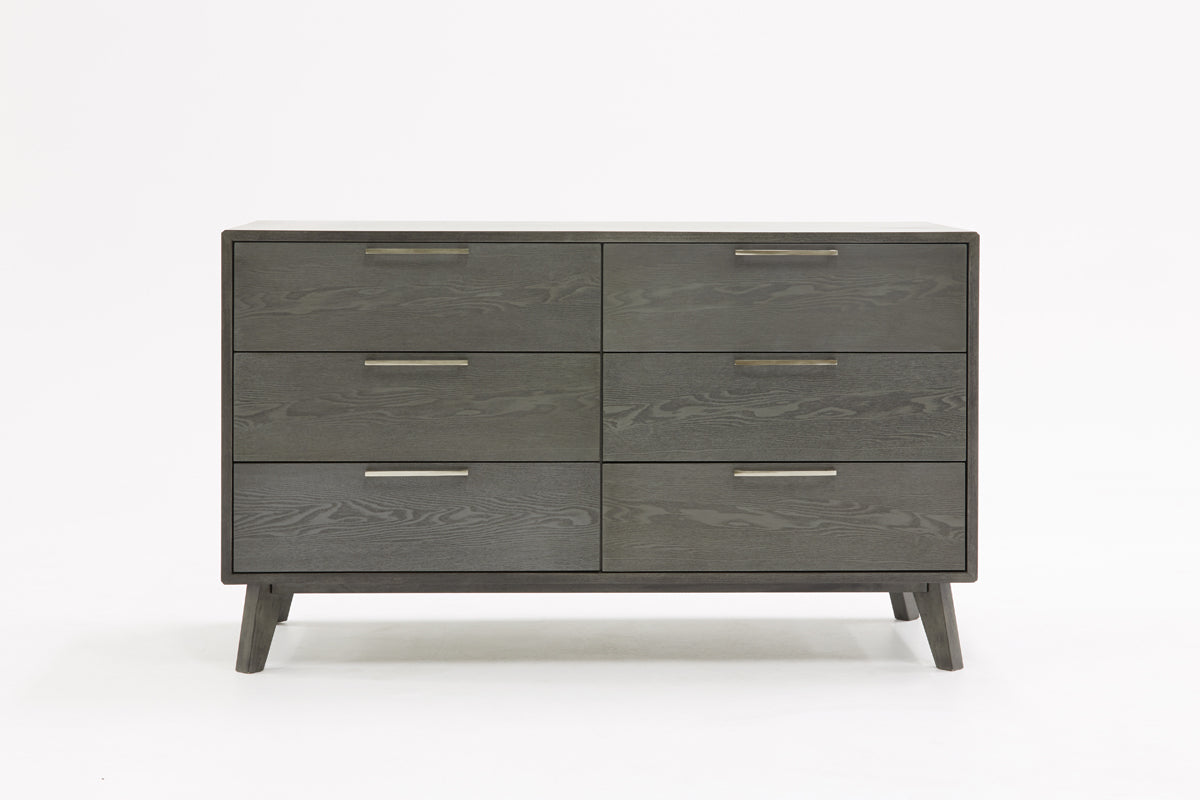 Nova Domus Soria Modern Grey Wash Bedroom Set