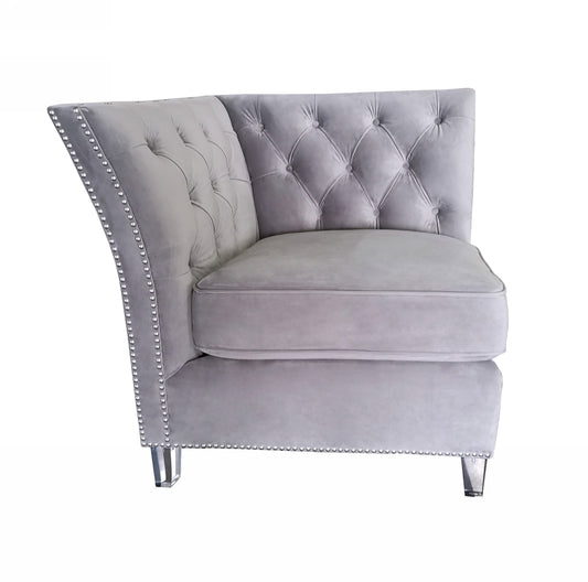 Divani Casa Ladue Transitional Corner Seater