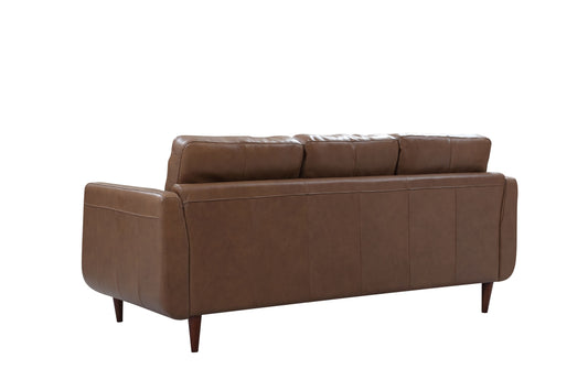 Divani Casa Lyman Modern Brown Sofa