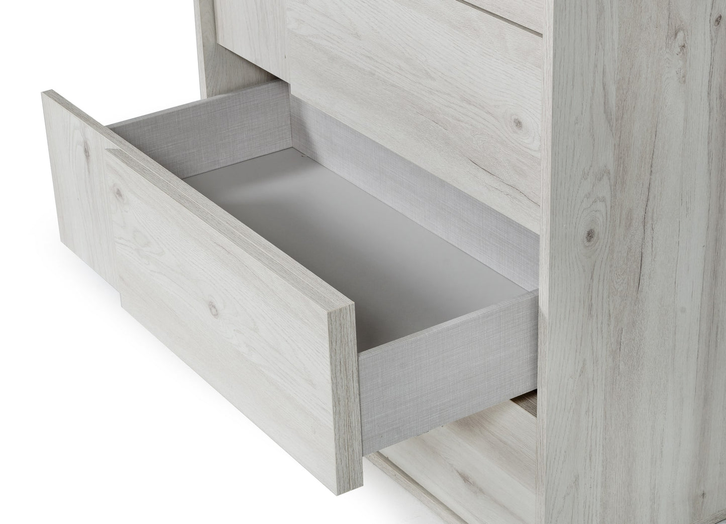 Nova Domus Asus Italian Modern White Washed Oak Chest