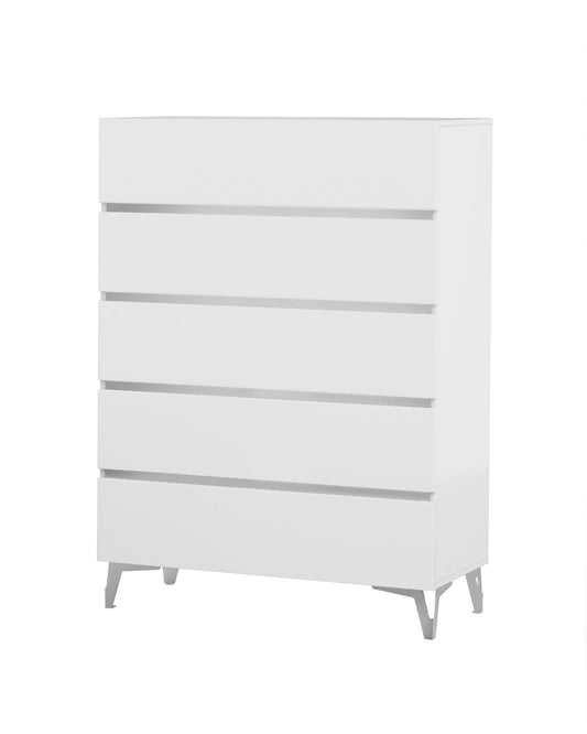 Nova Domus Angela Italian Modern White Chest