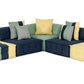 Divani Casa Dubai Modern Multicolored Fabric Modular Sectional Sofa