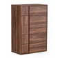 Nova Domus Asus Italian Modern Walnut Chest