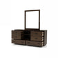 Nova Domus Fantasia Contemporary Dark Walnut Dresser
