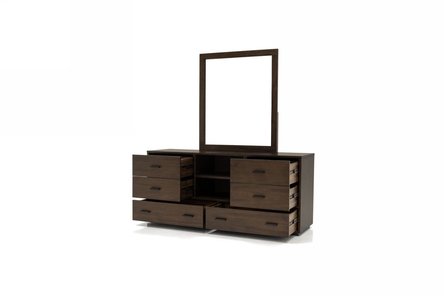 Nova Domus Fantasia Contemporary Dark Walnut Dresser