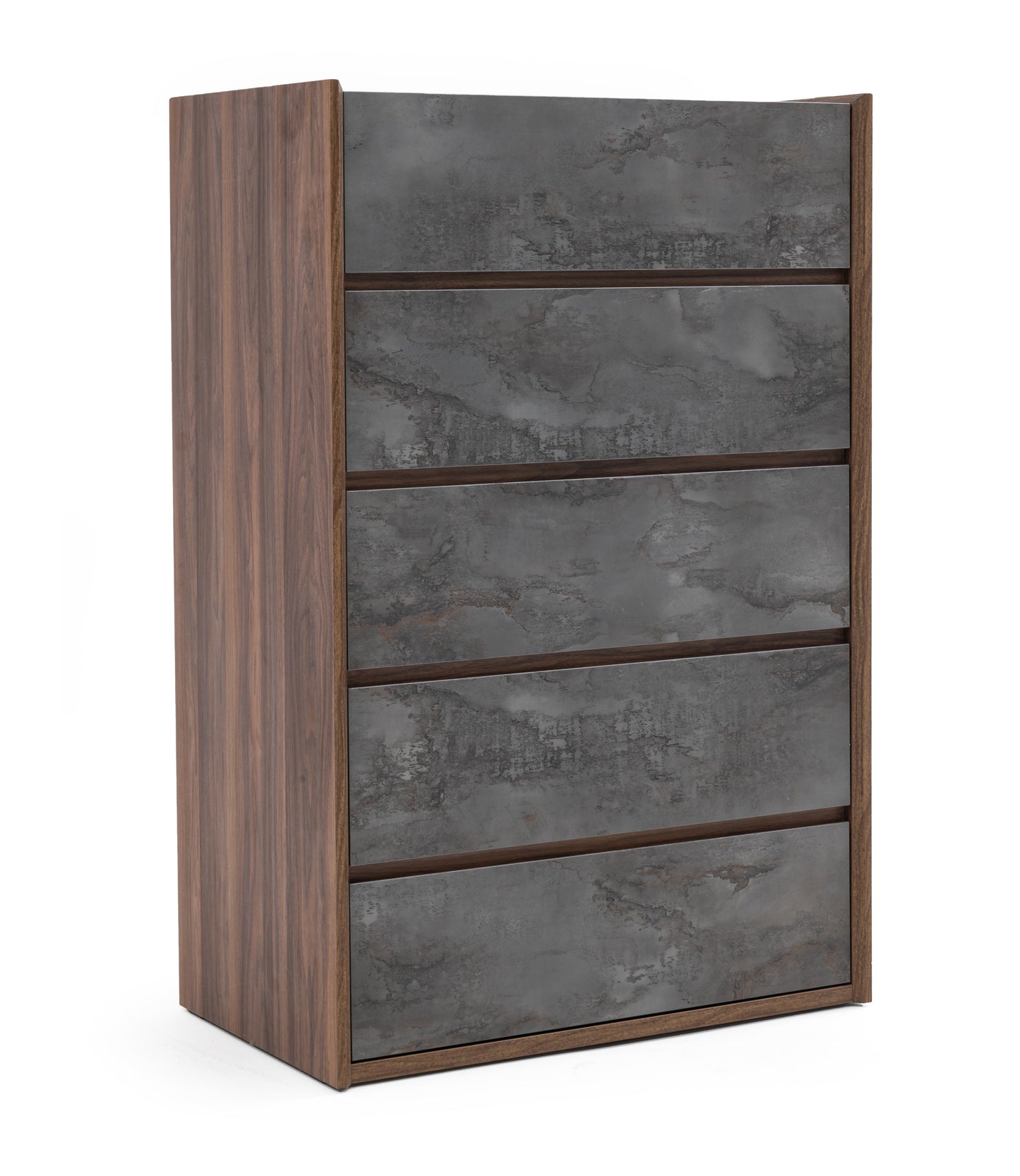 Nova Domus Rado Modern Walnut and Stucco Chest