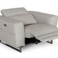 Accenti Italia Lucca Italian Modern Grey Armchair with Electric Recliner