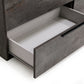 Nova Domus Ferrara Modern Volcano Oxide Grey Dresser