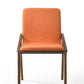 Zeppelin Modern Orange Dining Chair Set of 2