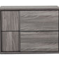 Nova Domus Asus Italian Modern Elm Grey Bedroom Set