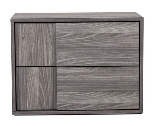 Nova Domus Asus Italian Modern Elm Grey Bedroom Set