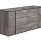 Nova Domus Asus Italian Modern Elm Grey Bedroom Set