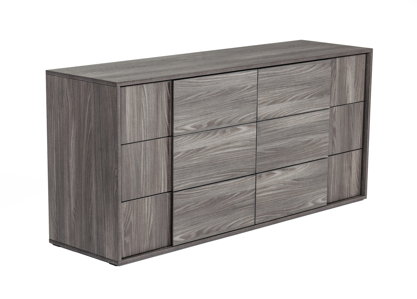 Nova Domus Asus Italian Modern Elm Grey Bedroom Set