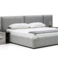 Nova Domus Maranello Modern Grey Bed