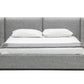 Nova Domus Maranello Modern Grey Bed