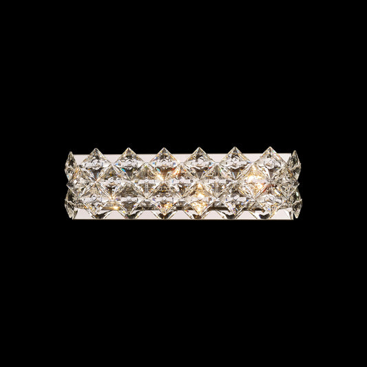The Crown Wall sconce 4-Light in Chrome 7910WSCH by StarFire Crystal