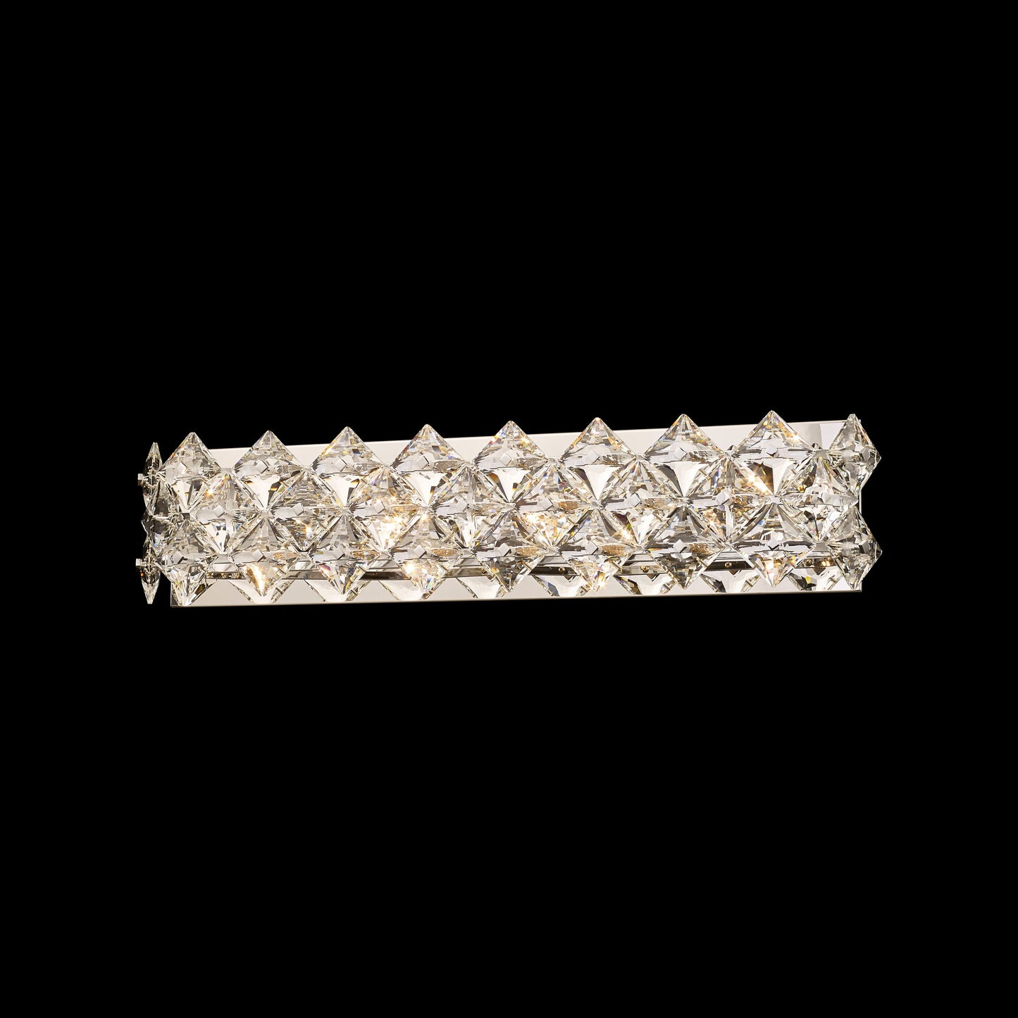 The Crown Wall sconce 6-Light in Chrome 7911WSCH by StarFire Crystal
