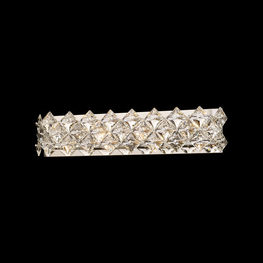 The Crown Wall sconce 6-Light in Chrome 7911WSCH by StarFire Crystal