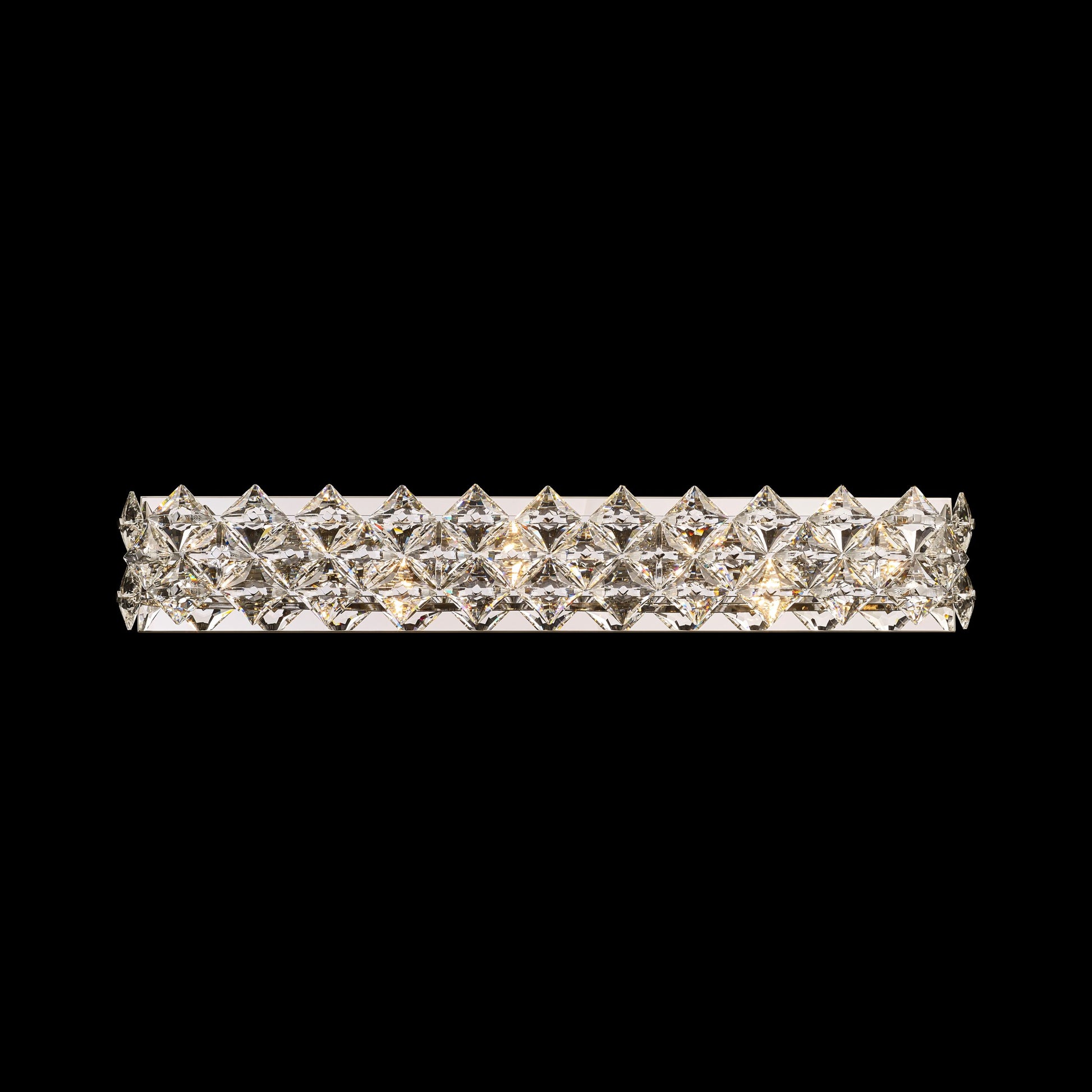 The Crown Wall sconce 8-Light in Chrome 7912WSCH by StarFire Crystal