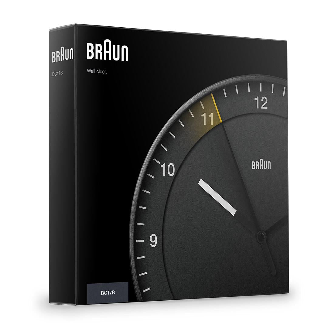 Braun BC17 Large Wall Clock, Black (photo 14 of 16)
