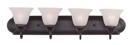 Essentials 4-Light Bath Vanity Oil Rubbed Bronze by Maxim Lighting