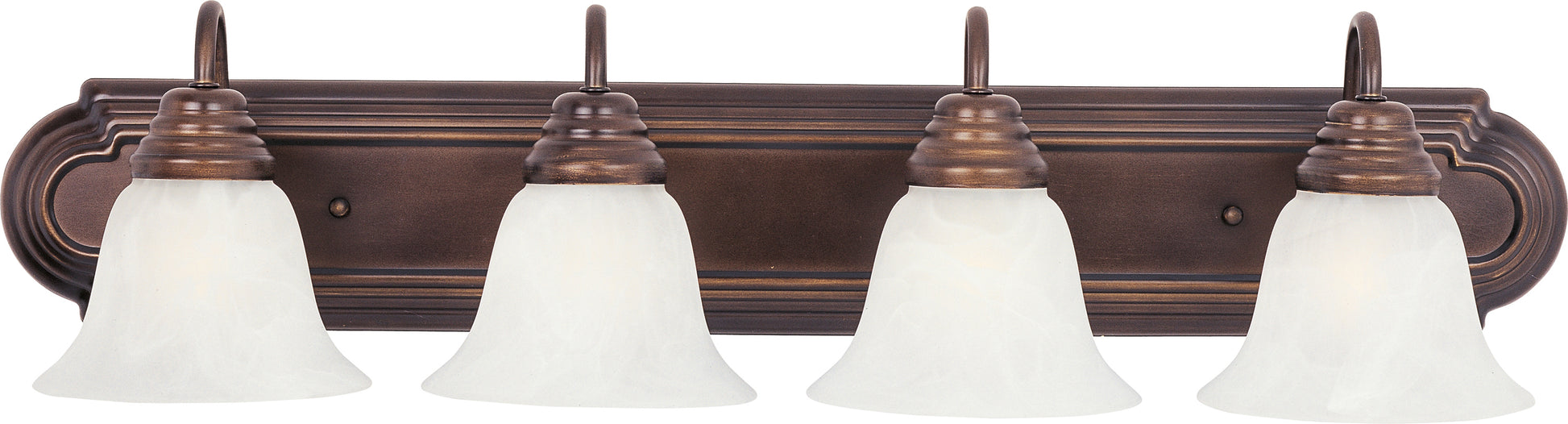 Essentials 4-Light Bath Vanity Oil Rubbed Bronze by Maxim Lighting