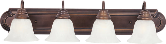 Essentials 4-Light Bath Vanity Oil Rubbed Bronze by Maxim Lighting