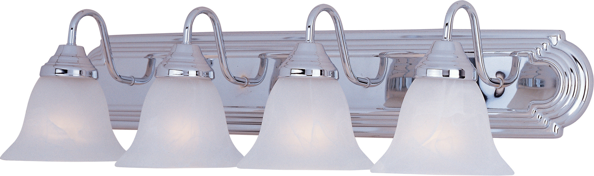 Essentials 4-Light Bath Vanity Polished Chrome by Maxim Lighting