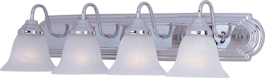 Essentials 4-Light Bath Vanity Polished Chrome by Maxim Lighting