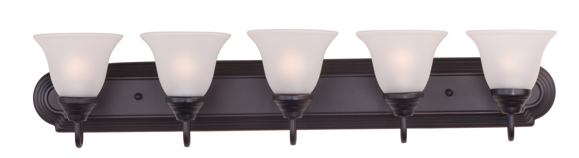Essentials 5-Light Bath Vanity Oil Rubbed Bronze by Maxim Lighting