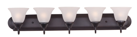 Essentials 5-Light Bath Vanity Oil Rubbed Bronze by Maxim Lighting