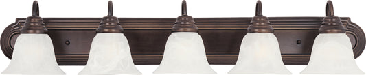 Essentials 5-Light Bath Vanity Oil Rubbed Bronze by Maxim Lighting