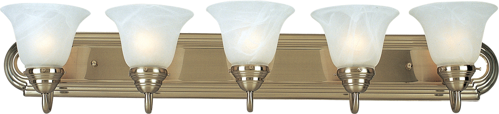 Essentials 5-Light Bath Vanity Satin Nickel by Maxim Lighting