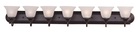 Essentials 7-Light Bath Vanity Oil Rubbed Bronze by Maxim Lighting