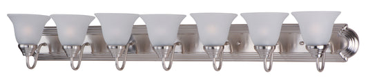 Essentials 7-Light Bath Vanity Satin Nickel by Maxim Lighting