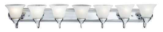Essentials 7-Light Bath Vanity Polished Chrome by Maxim Lighting