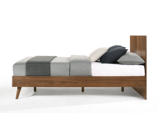 Nova Domus Kamela Modern Walnut Queen Bed