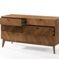 Nova Domus Kamela Modern Walnut Bedroom Set