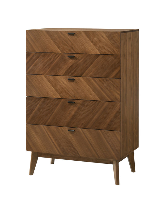 Nova Domus Kamela Modern Walnut Chest