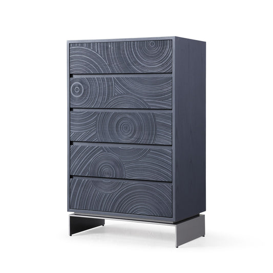 Lamod Cirque Modern Black Ash Chest