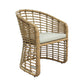 Renava Mina Outdoor Bamboo Wicker Dining Set