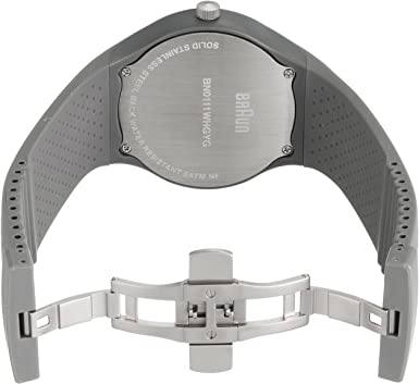 Braun BN0111 Sports Watch, White Dial, Grey Silicone (photo 3 of 4)