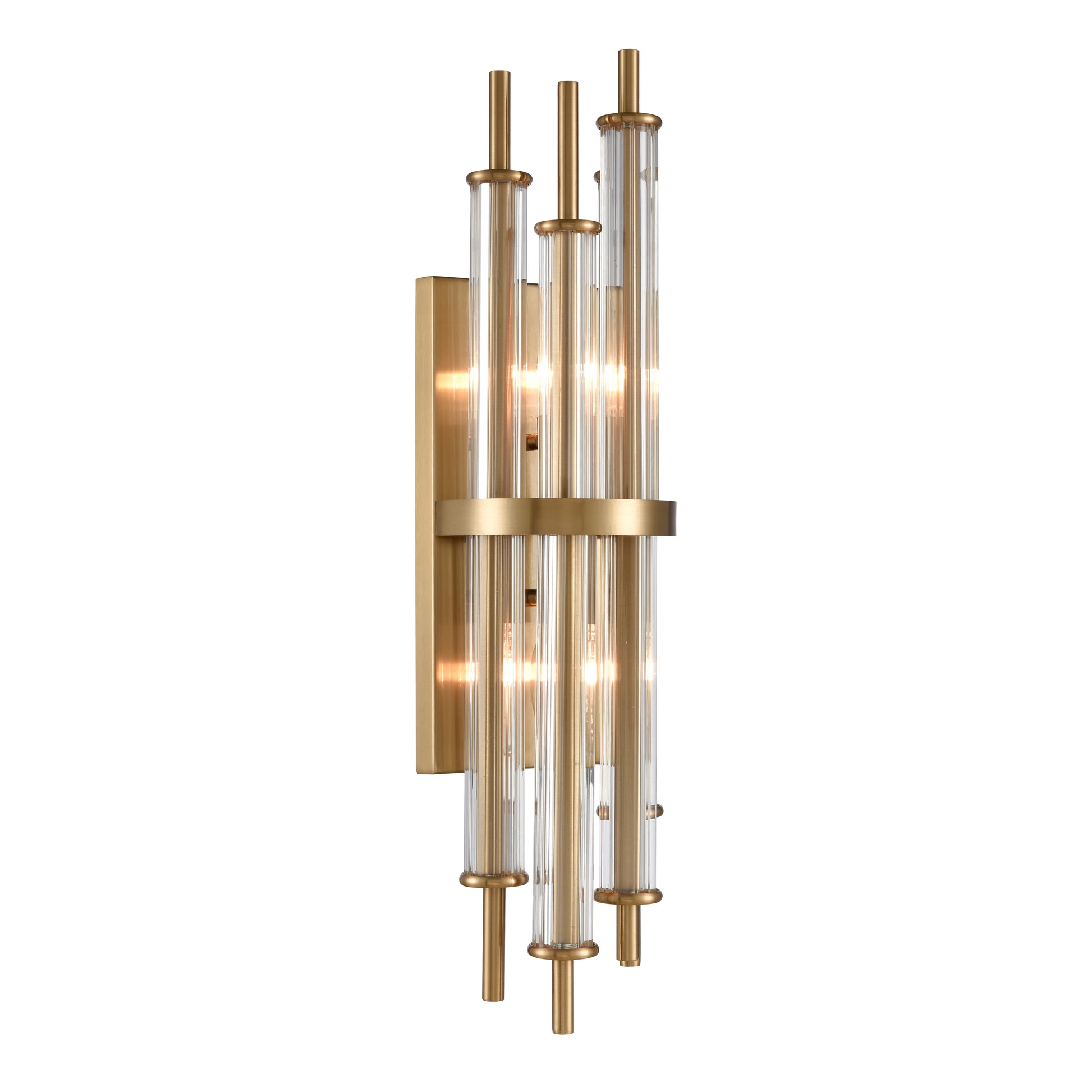 Serena 21" 2-Light Sconce Satin Brass by Elk