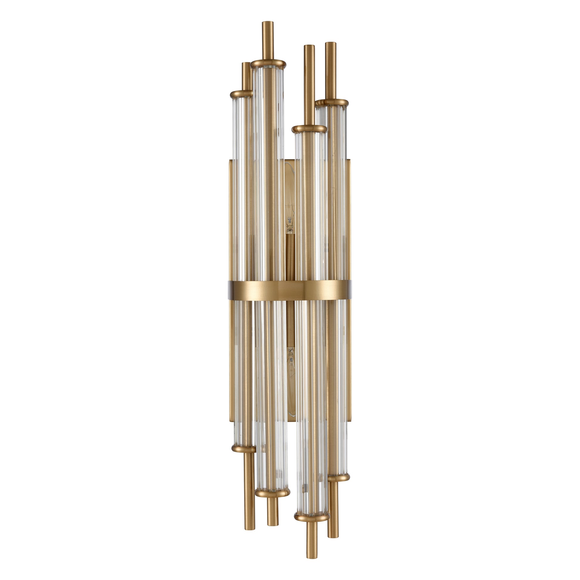 Serena 21" 2-Light Sconce Satin Brass by Elk