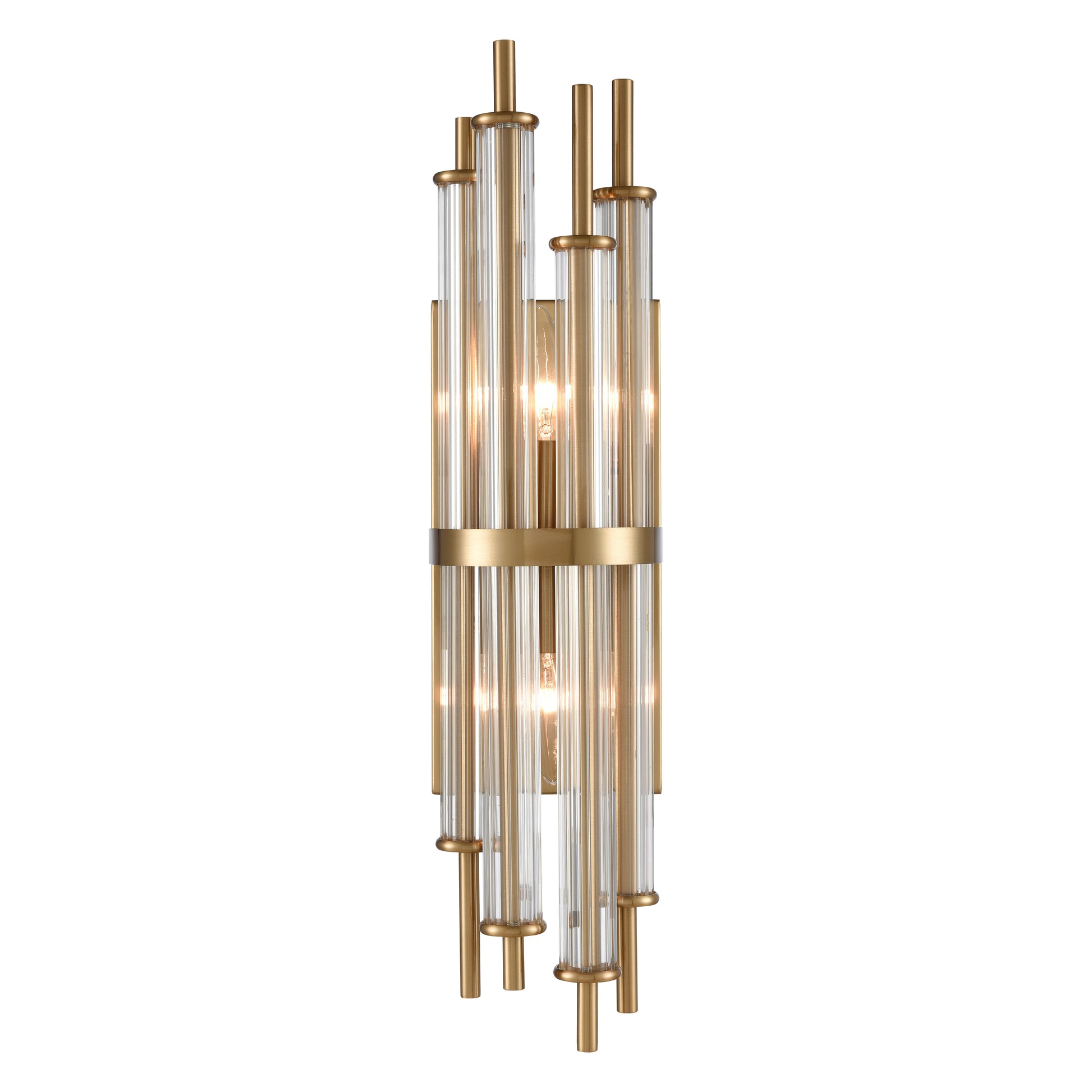 Serena 21" 2-Light Sconce Satin Brass by Elk